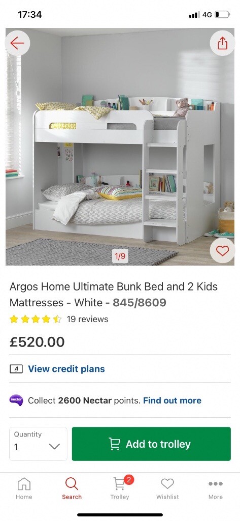 kids bunk beds gumtree